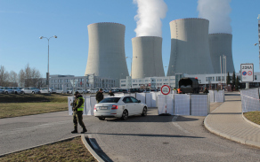 Střežení elektrárny bylo zahájeno 20. března v 9 hodin ráno